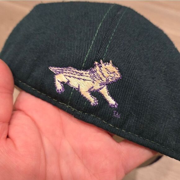 Vintage Texas Christian University TCU Fitted hat size small fits up to 7 1/8 - Picture 7 of 8